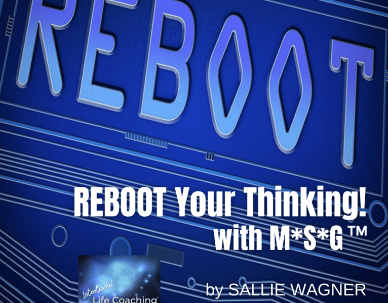 Reboot Your Thinking with M*S*G by Sallie Wagner
